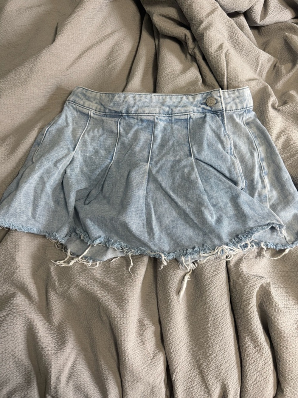 PacSun Light Blue Denim Skirt